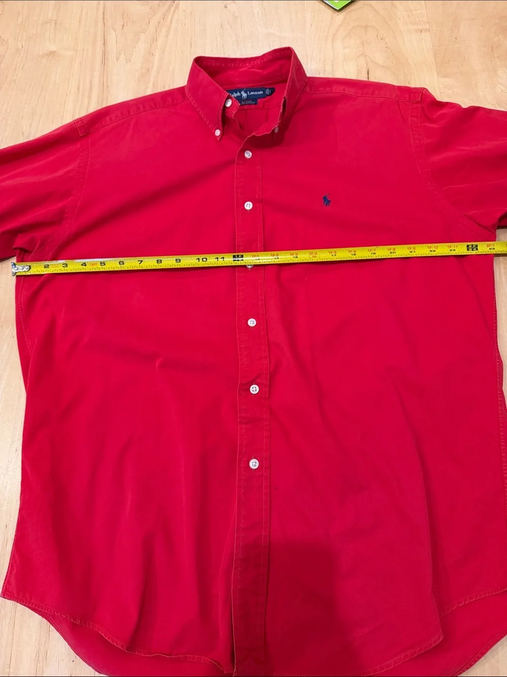 Polo by Ralph Lauren Men's Bright Red The Blake Button-Down Shirt